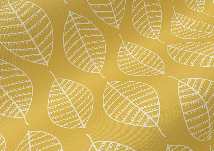 Beech Leaf (Blackout), Sunshine - Roller Blind - Image 4